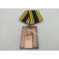 Arthur Arntzen 3d Medal, Custom Sport Medals With Special Ribbon, Die Stamping With Antique Copper Plating